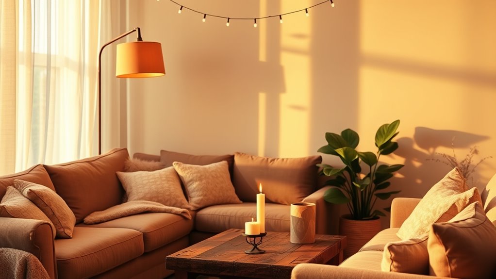 warm ambient lighting ideas