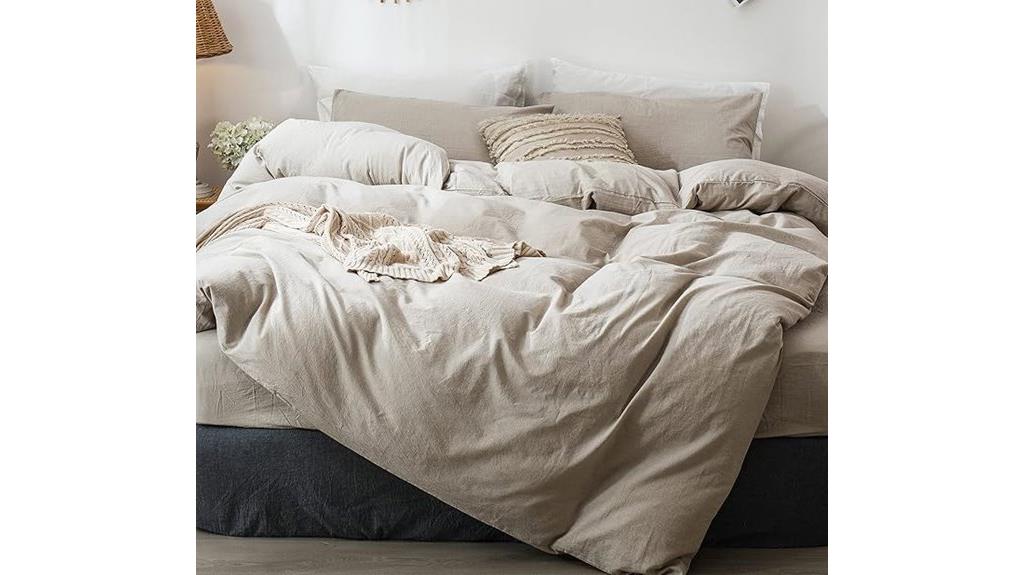 washed cotton duvet cover