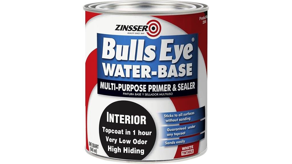 water based primer and sealer