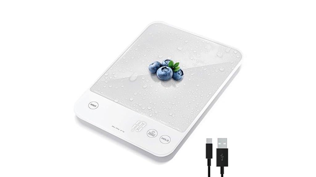 waterproof digital kitchen scale