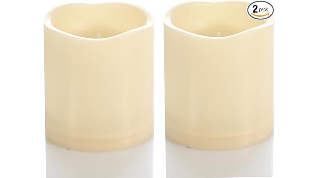 waterproof flameless outdoor candles