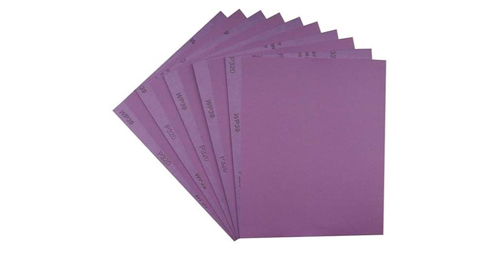 wet dry sanding sheets