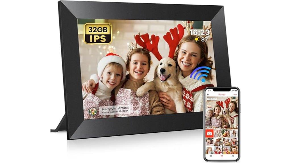 wifi enabled digital frame