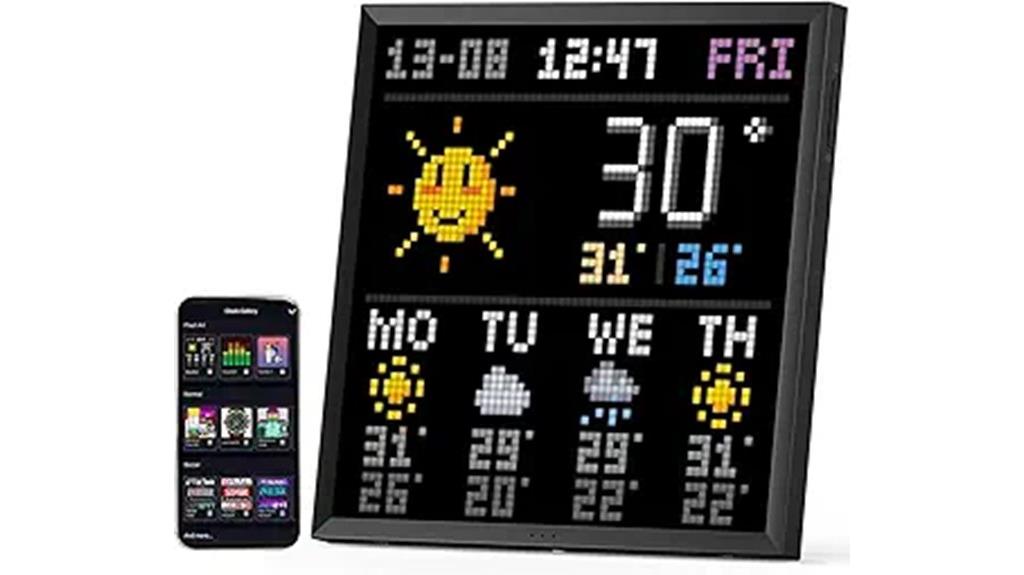 wifi pixel digital frame