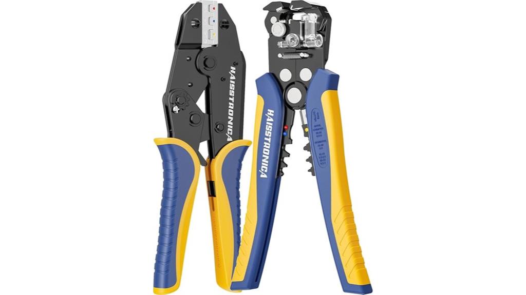 wire stripper and crimper