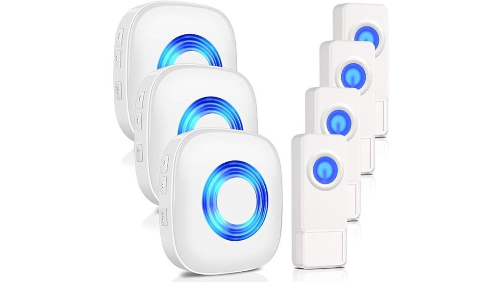 wireless waterproof doorbell system