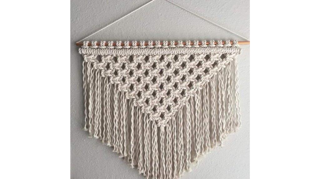 woven macrame wall decor
