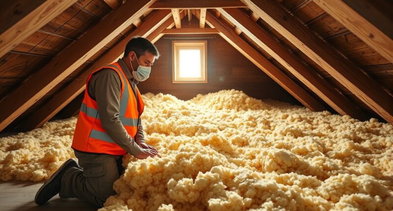 attic insulation installation tips