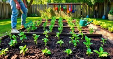 begin planting and cultivating vegetables