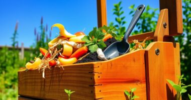 beginner composting food scraps