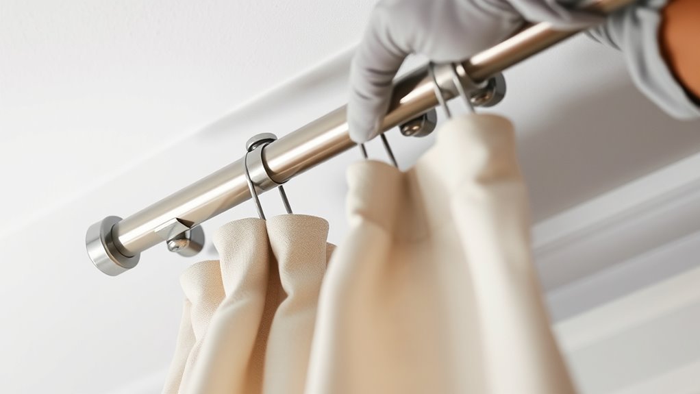 choosing and installing curtains