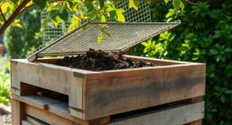constructing a backyard compost system