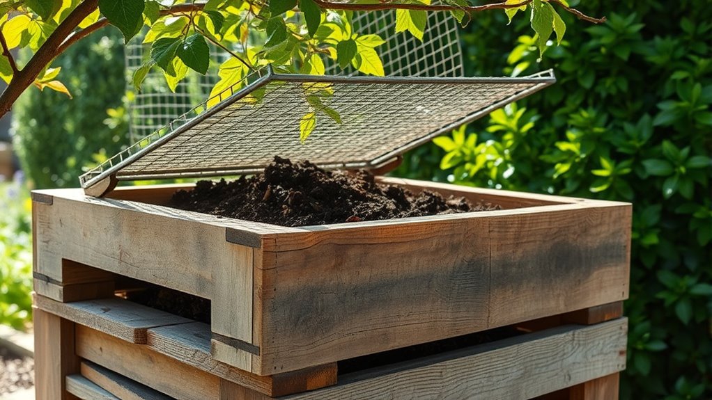 constructing a backyard compost system