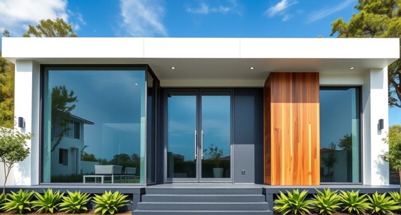 contemporary exterior design choices