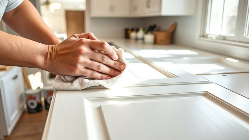 diy cabinet painting tips