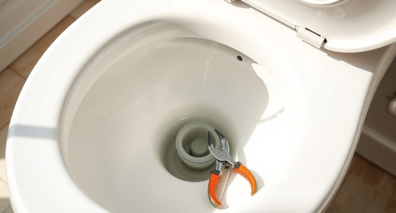 fix toilet continuous running