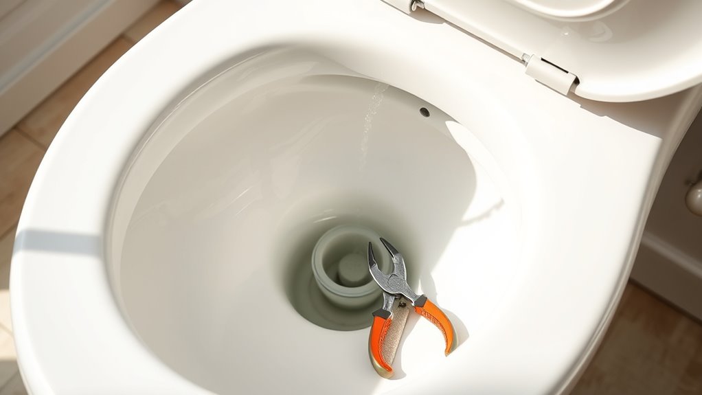 fix toilet continuous running