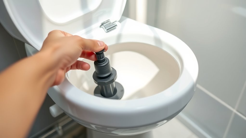 fixing a constantly running toilet