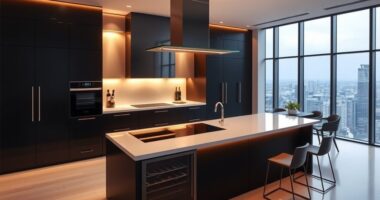 futuristic modern kitchen essentials