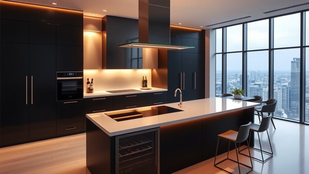 futuristic modern kitchen essentials