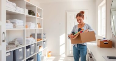 home organization step by step