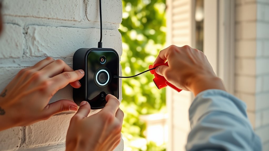 install your smart doorbell