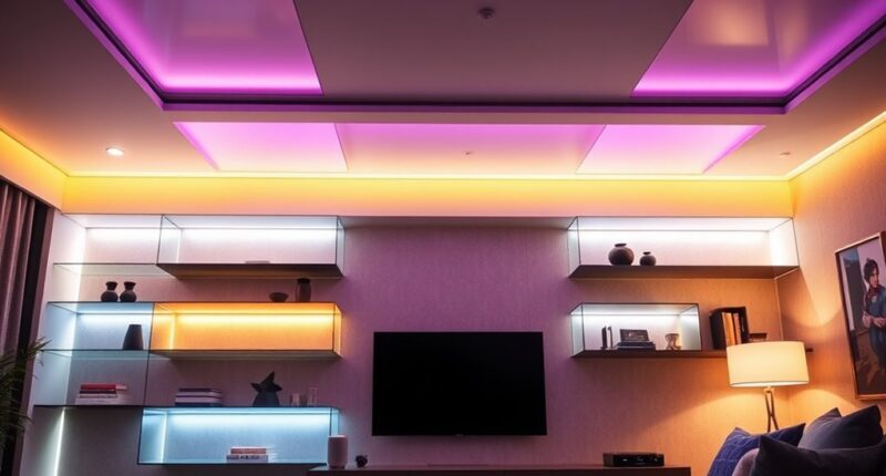 led and voice control