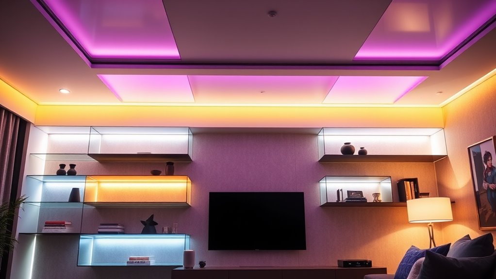 led and voice control