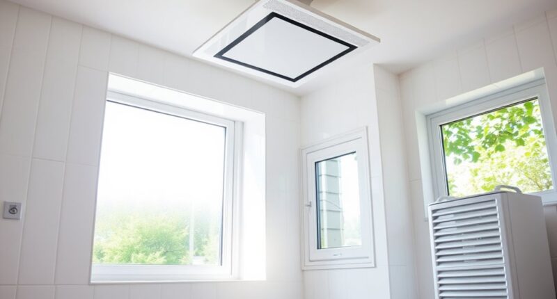 maintain dry ventilated spaces