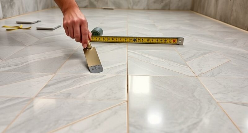 prepare measure cut install