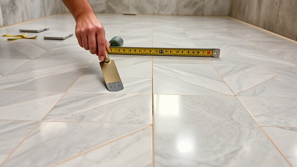 prepare measure cut install