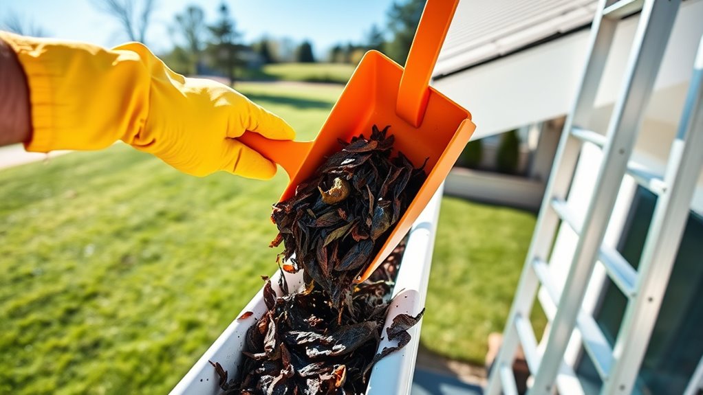regular gutter cleaning prevents damage