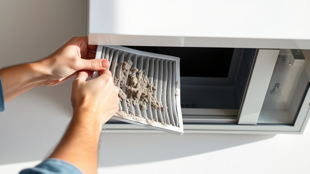 replace filters regularly
