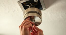 replace light fixture safely