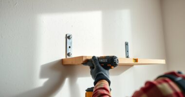 secure drywall with anchors