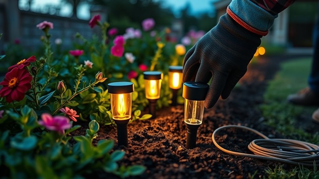 smart solar garden illumination