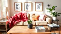 affordable living room updates