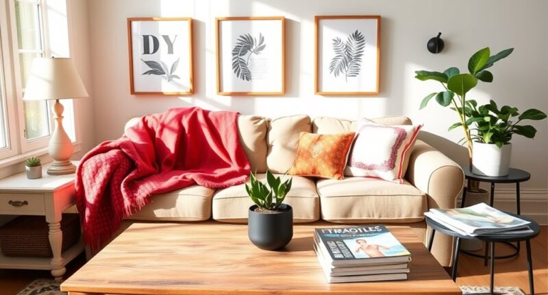 affordable living room updates