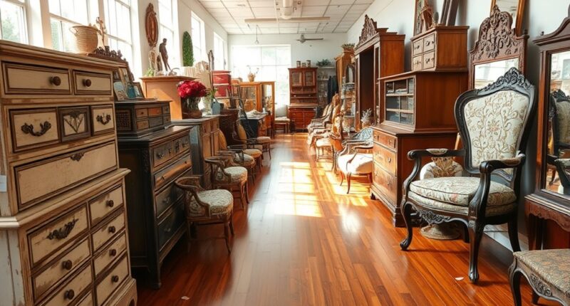 affordable vintage furniture finds