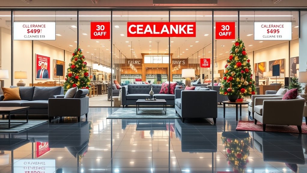 best months for furniture sales