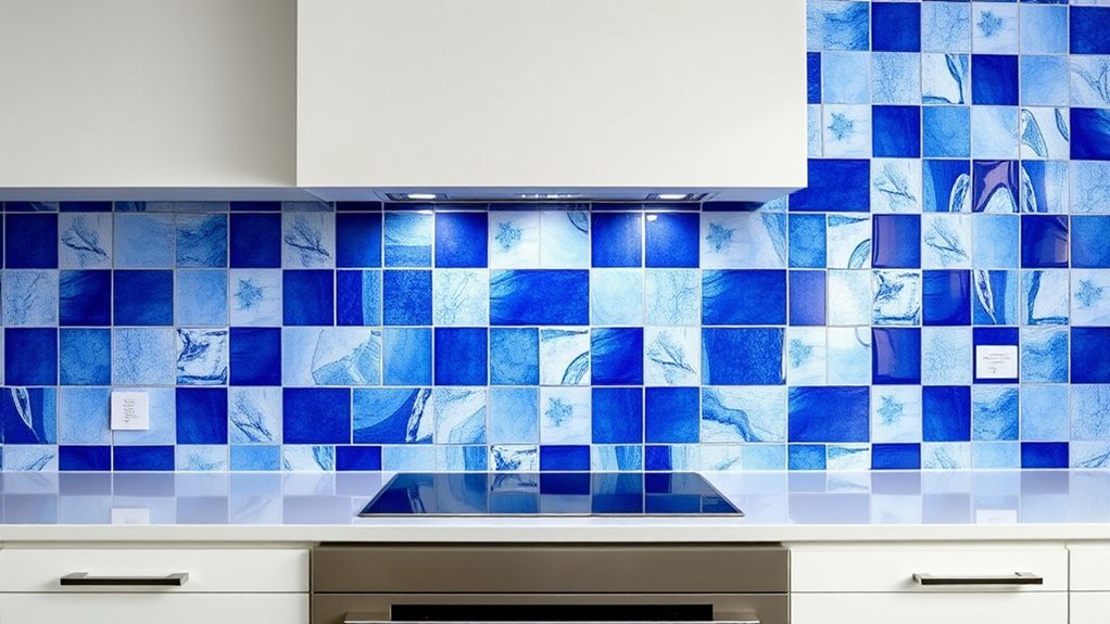 bold kitchen backsplash designs
