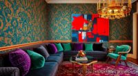 bold patterned textured maximalism