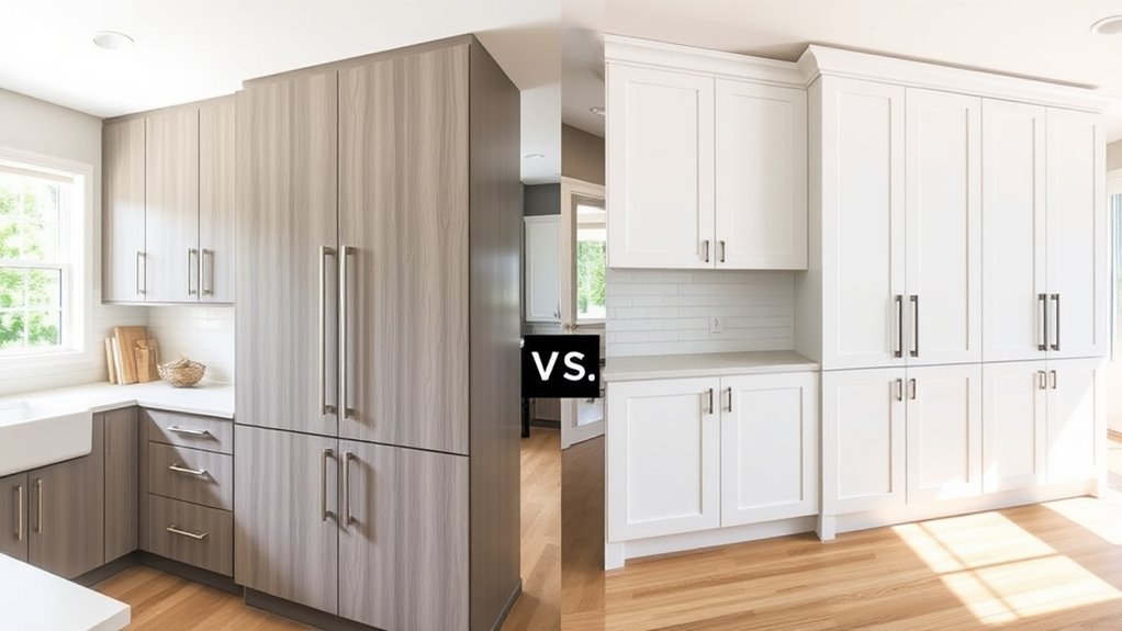 cabinet refacing versus replacement