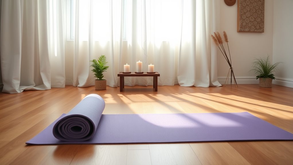 calm green light sanctuary