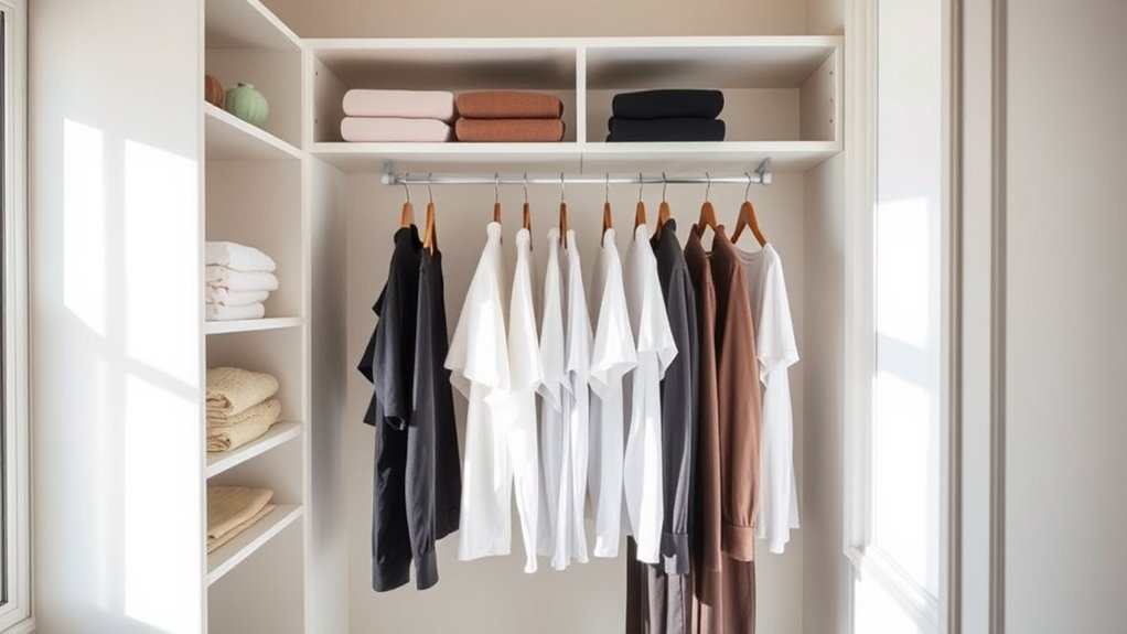 capsule closet minimalist wardrobe