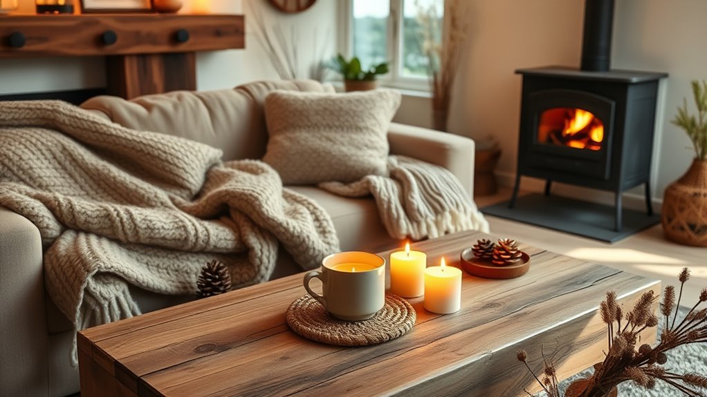 create cozy warm environment