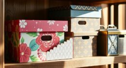 create stylish storage solutions