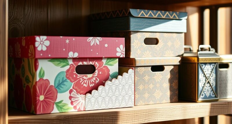 create stylish storage solutions