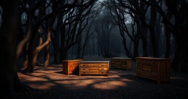 dark woods mixed stains