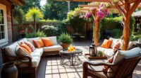 designing cozy outdoor spaces